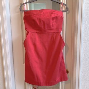 NWT NY&Co Pink Strapless Dress